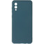 Накладка  Aceline Fresh Color для Samsung Galaxy A02 серый [ТПУ]