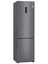 Холодильник с морозильником   LG GA-B509CLSL серый [384 л, внешнее покрытие-металл, размораживание - No Frost, дисплей, 59.5 см х 203 см х 68.2 см]