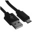 Кабель DEXP micro USB-B - USB Type-A черный 1.5 м [форма - круглая, оплетка - стальная, 3 А, металлический корпус разъемов, 1 шт]