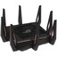 Wi-Fi роутер ASUS ROG Rapture GT-AX11000 [5 LAN, 2500 Мбит/с, 1000 Мбит/с, 4 (802.11n), 5 (802.11ac), 6 (802.11ax), Wi-Fi 10756 Мбит/с, USB 3.2 Gen 2 Type-A x 2, 3G, 4G, 4G/LTE, IPv6]
