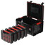 Ящик модульный для инструмента и принадлежностей QBRICK SYSTEM PRO TOOLBOX + 5 x QBRICK SYSTEM PRO ORGANIZER MULTI [пластик, 450 мм]