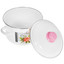Кастрюля ТМ Appetite Париж 1RD201М 4 л 20 см белый [белый, корпус - эмалированная сталь, индукция, внутреннее покрытие - эмаль]