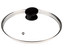 Крышка Tefal 04090124, 24 см [для кастрюли, для сковороды, материал - термостойкое стекло, ручка - бакелит]