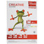 Бумага CREATIVE color голубой, желтый, зеленый, оранжевый [A4, 80 г/м², листов - 100]