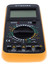 Мультиметр TEK DT 9208A [ручной, до 1000 В, погрешность - 1 %, проверка целостности цепи, проверка диодов, измерение температуры, автоотключение]