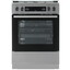 Комбинированная плита Gorenje GKS6C70XF серый [конфорок газовых - 4 шт, духовка - 71 л, покрытие - нержавеющая сталь, электроподжиг, газ-контроль конфорок]