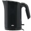 Электрочайник Braun WK3110 BK черный пластик, 1.7 л, 3000 Вт, фильтр, скрытый нагревательный элемент, черный