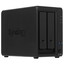 Сетевое хранилище (NAS) Synology Disk Station DS723+ [2 шт x 3.5" или 2.5", 2600 МГц, 2 ГБ, USB 3.2 Gen 1 x1, PCIe x1]