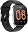 Смарт-часы Amazfit Pop 3S [корпус - серебристый, ремешок - черный, 1.96", AMOLED, 502x410, IP68, Bluetooth, для Android, iOS]