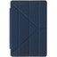 Чехол-книжка  Aceline Origami для HONOR Pad 6/ X6/ HUAWEI MatePad T 10/ T 10s (2020-2022) синий [поликарбонат, полиуретан, застежка - магнит, подставка, автоблокировка экрана]