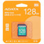 Карта памяти ADATA Premier Pro SDXC 128 ГБ [ASDX128GUI3V30S-R] [Class 10, Video Class 30, запись - 85 Мбайт/сек, чтение - 100 Мбайт/сек]