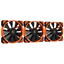 Комплект вентиляторов Cougar MHP120 [3MMHP12R3.0001] оранжевый [120 x 120 мм, 4 pin, 600 об/мин - 2000 об/мин,  - 34.5 дБ, в комплекте - 3]