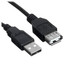 Кабель DEXP USB Type-A - USB Type-A черный [USB 2.0, форма - круглая, 1 шт]