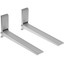 Кронштейн для СВЧ-печи Holder MWS-2005 [до - 40 кг, глубина - 31 см, серый]