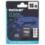 Карта памяти Patriot LX microSDHC 16 ГБ [PSF16GMCSDHC10] [Class 10, UHS Class 1, запись - 10 Мбайт/сек, чтение - 80 Мбайт/сек]