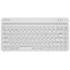 Клавиатура  беспроводная A4Tech Fstyler FBK30 [мембранная, клавиш - 86, Bluetooth, радиоканал, цвет белый]