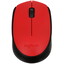 Мышь беспроводная Logitech M170 [910-004648] красный [1000 dpi, светодиодный, USB Type-A, кнопки - 3]