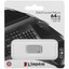 Память USB Flash 64 ГБ Kingston DataTraveler [DTMC3G2/64GB] [USB 3.2 Gen 1/USB Type-A, до 200 Мбайт/сек, мини, металл]