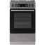 Комбинированная плита Gorenje GKS5C70XF серый [конфорок газовых - 4 шт, духовка - 70 л, покрытие - нержавеющая сталь, электроподжиг, газ-контроль конфорок]