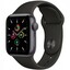 Смарт-часы Apple Watch SE [корпус - серый, ремешок - черный, S/M/L, OLED, 394x324, Bluetooth, NFC, Wi-Fi, для iOS 14 и выше]