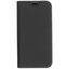 Чехол-книжка  Aceline Kors для Apple iPhone 12/ 12 Pro черный [ПУ, ТПУ, подставка]