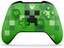 Геймпад беспроводной Microsoft Xbox ONE MINECRAFT Creeper  [для XboxONE/PC, microUSB, вибрация, цвет зеленый] [для PC, Xbox One, Bluetooth, виброотдача, питание от батареек]