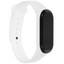 Ремешок Aceline для Xiaomi Mi Smart Band 3/ 4 белый [классический, спортивный, застежка - pin-and-tuck, силикон, 1 шт]