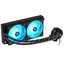 Система охлаждения Arctic Cooling Liquid Freezer II 280 RGB черная [140 мм - две секции, разъем помпы - 4 pin, радиатор - алюминий, RGB подсветка]