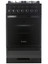 Комбинированная плита Gefest 5502-02 0044 черный [конфорок газовых - 4 шт, духовка - 55 л, покрытие - стеклокерамика, электроподжиг]