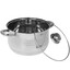 Кастрюля Lara Sonata LR02-583 6.5 л 24 см серебристый [серебристый, корпус - нержавеющая сталь, индукция, внутреннее покрытие - без покрытия]