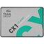 480 ГБ 2.5" SATA накопитель TEAMGROUP CX1 [T253X5480G0C101] [SATA, чтение - 530 Мбайт/сек, запись - 470 Мбайт/сек, 3D NAND 3 бит TLC, TBW - 120 ТБ]