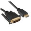 Кабель  FinePower HDMI - DVI-D, 1.5 м [вилка - вилка, длина - 1.5 м, 1920x1080, 60 Гц]