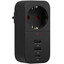 Адаптер питания FinePower AD116BU черный [розетки - 1, USB - 3 шт, 16 А, 3680 Вт]