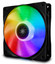 Комплект вентиляторов DEEPCOOL CF120 [DP-FA-RGB-CF120-3] черный [120 x 120 мм, 4 pin, 500 об/мин - 1500 об/мин, 17.8 дБ - 27 дБ, в комплекте - 3]