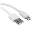 Кабель FinePower Lightning 8-pin - USB Type-A белый [OTG, форма - круглая, оплетка - ПВХ, 1 А, 1 шт]