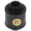 Фитинг для СЖО Thermaltake Pacific [CL-W043-CU00BL-A] [вид - муфта (прямой), черный]