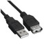 Кабель DEXP USB Type-A - USB Type-A черный [USB 2.0, форма - круглая, 1 шт]