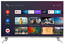 32" (81 см) Телевизор DEXP A321 серый [Direct LED, HD, Wi-Fi, 60 Гц, Android TV, HDMI х 2, USB х 1 шт]