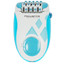 Эпилятор Rowenta SKIN SPRIT EP2910F0 [голубой, пинцетов/дисков - 24, насадок - 2 шт, эпиляция - сухая/влажная, питание - от сети]