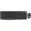 Клавиатура+мышь беспроводная   Logitech MK295 Silent Wireless Combo черный [мембранная, клавиш - 111 шт, USB, кнопок мыши - 3 шт, оптическая светодиодная, USB]