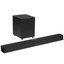 Саундбар DEXP W100 черный [2.1, 100 Вт, Bluetooth, HDMI, HDMI, ширина панели - 960 мм]