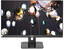 23.8" Монитор AOC 24E1Q черный [1920x1080@60 Гц, IPS, LED, 1000:1, 250 Кд/м², 178°/178°, DisplayPort 1.2, HDMI 1.4, VGA (D-Sub)]
