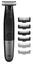 Триммер Braun XT5200 черный/серый [длина стрижки до 5 мм, установок длины - 5, насадок - 6 шт, питание - от аккумулятора]