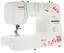 Швейная машина Janome MX 55 [электромеханическая, челнок - вертикальный качающийся, швейных операций - 15, петля - полуавтомат]