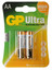 Батарейка GP Ultra AA (LR6/ER14505/FR6/R6P) [щелочная (LR), 1.5 В, 2 шт]