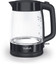 Электрочайник Tefal KI840830 черный [1.7 л, 2400 Вт, скрытый нагревательный элемент, фильтр, материал корпуса - термостойкое стекло]