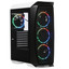 Корпус AeroCool Aero One Eclipse [Aero One Eclipse-G-WT-v1] белый [Mid-Tower, Micro-ATX, Mini-ITX, Standard-ATX, USB 3.2 Gen 1 Type-A, ARGB вентиляторы, 4 x 120 мм]