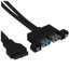 Плата расширения DEXP CUSB3X2 [подключение: USB 3.2 Gen1 (19 pin), разъемы: 2 x USB 3.2 Gen 1 Type-A]