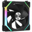 Реверсный вентилятор LIAN LI UNI FAN SL V2 120 Reverse [G99.12RSLV21B.R0] черный [120 x 120 мм, 4 pin, 250 об/мин - 2000 об/мин,  - 32 дБ, в комплекте - 1]