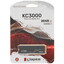 2000 ГБ M.2 NVMe накопитель Kingston KC3000 [SKC3000D/2048G] [PCIe 4.0 x4, чтение - 7000 Мбайт/сек, запись - 7000 Мбайт/сек, 3 бит TLC, NVM Express, TBW - 1600 ТБ]